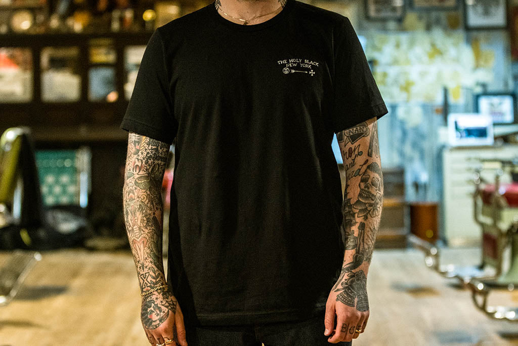 Buy Originalway Men Cotton Full Sleeve V Neck Arrow Tattoo Printed T Shirt  FSVB-0012-S Black at Amazon.in
